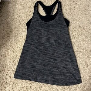 Lululemon dark grey tank top